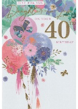 Just For You Daughter-in-Law On Your 40th Birthday